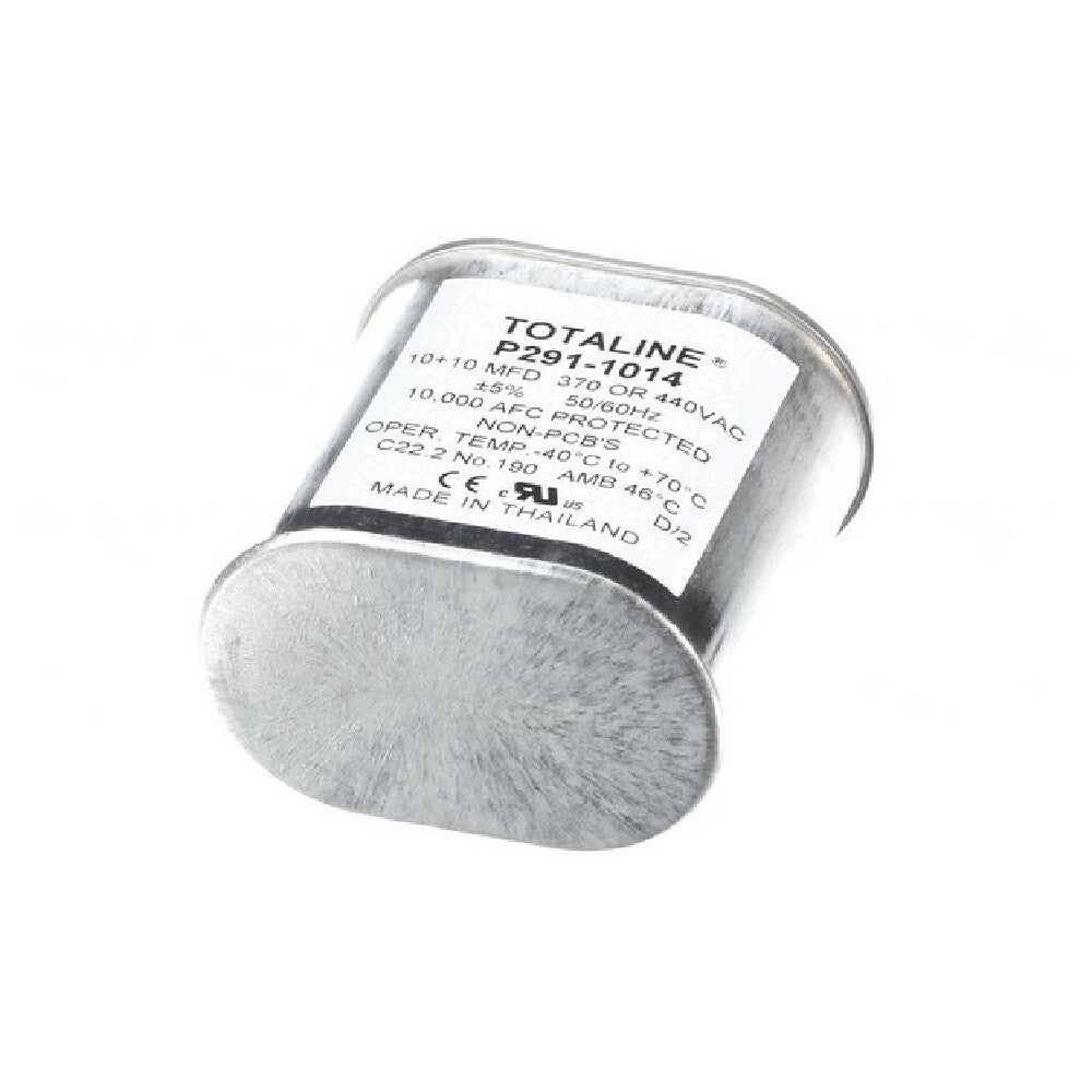 Carrier P291-1014 10/10mfd 440v Oval Run Capacit