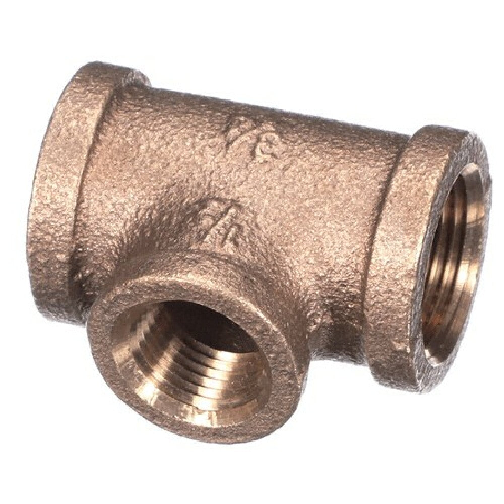 Champion 102526 Tee Red 3/4x3/4x1/2 Brass
