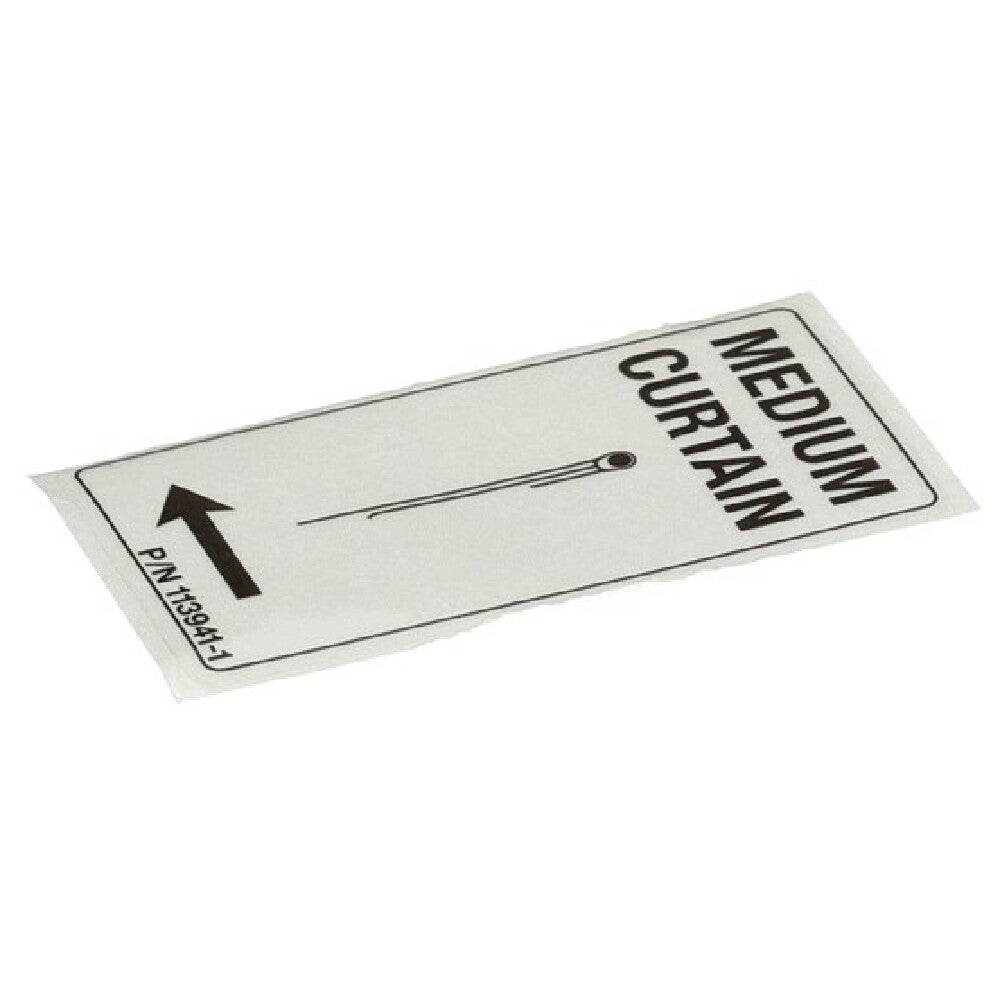 Champion 113941-1 Label Curtain Rl Med 500 Per Rl