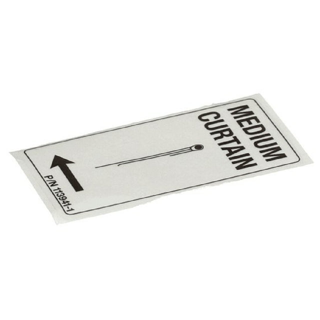 Champion 113941-1 Label Curtain Rl Med 500 Per Rl