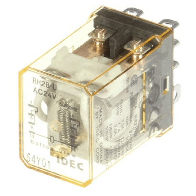 Cleveland 105785 Relay Dpdt Ac 24v.coil So Cket