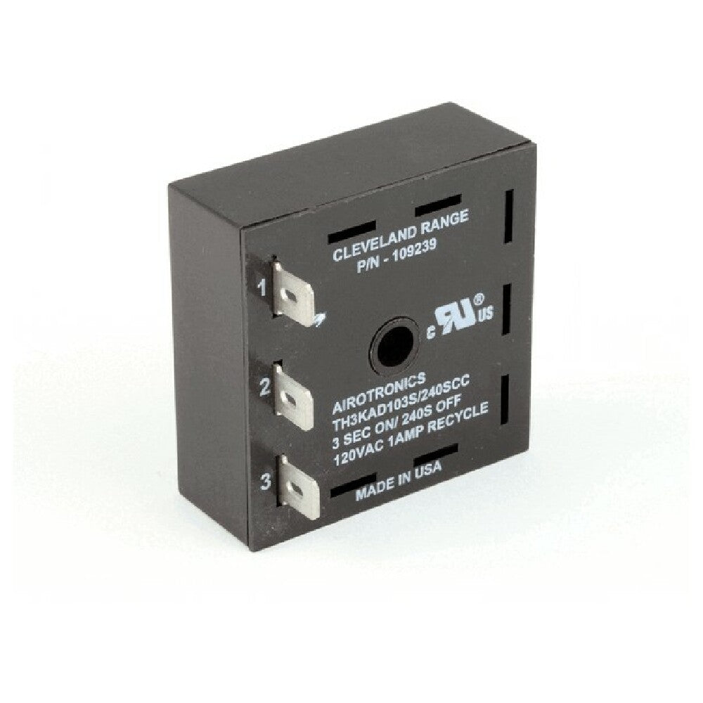 Cleveland 109239-CLE Solid State Timer 3 Sec On 240 Sec Off