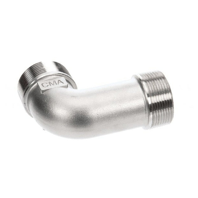Cma Dishmachines 00768.20 Pump Inlet Elbow Ss Casting
