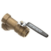 Cma Dishmachines 13029 3/4 Strainer Ball Valve Npt