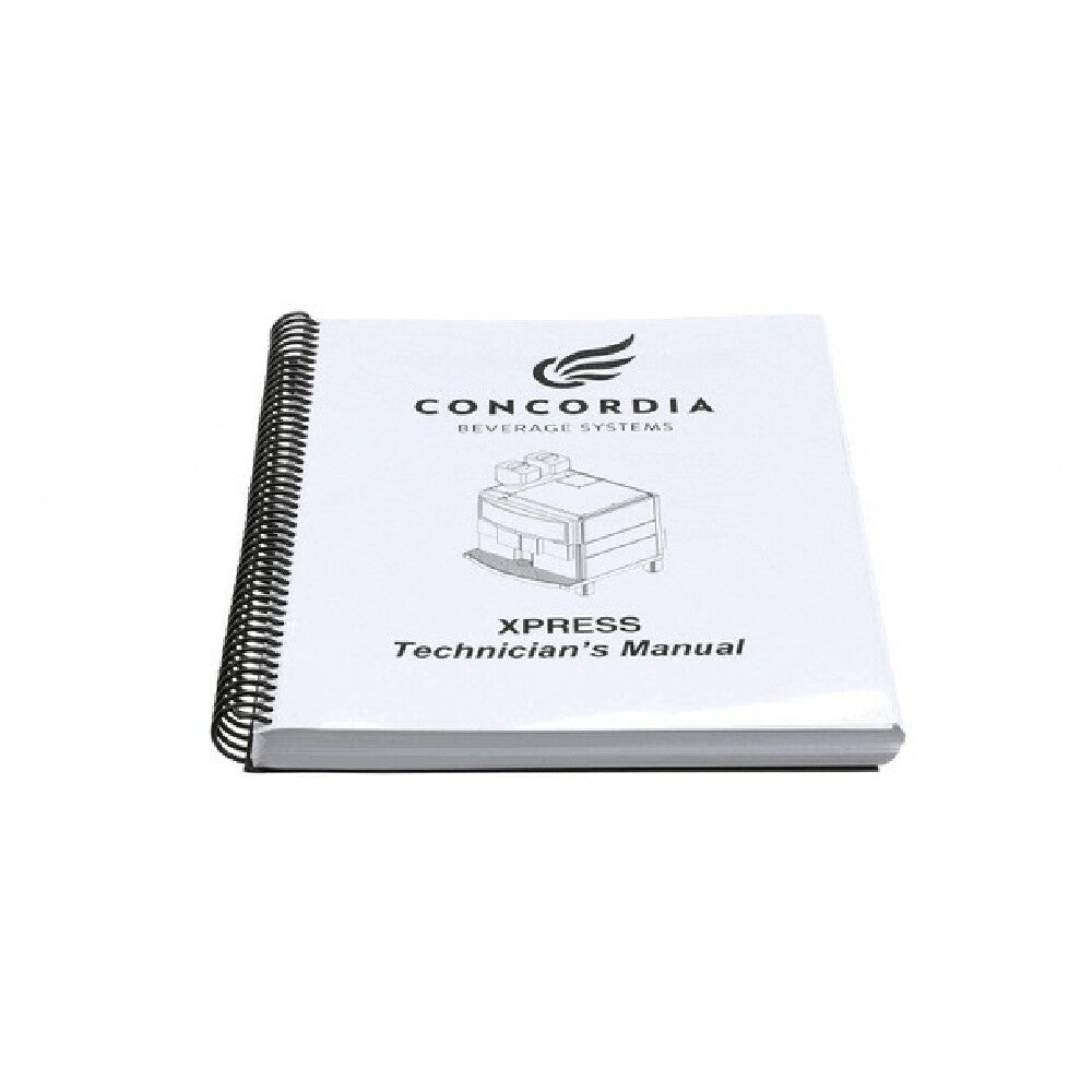 Concordia Coffee Company  2900-300 Manual Tech Xpress 0 6