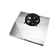 Continental Refrigerator 50-040-LT Fan Panel Assy Black Fan Guard With 4 14