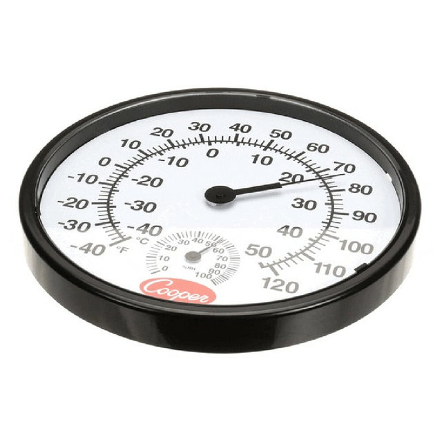 Atkins 212-150-8 12 Wall Thermometer 40/120 F/ C W/ Humi