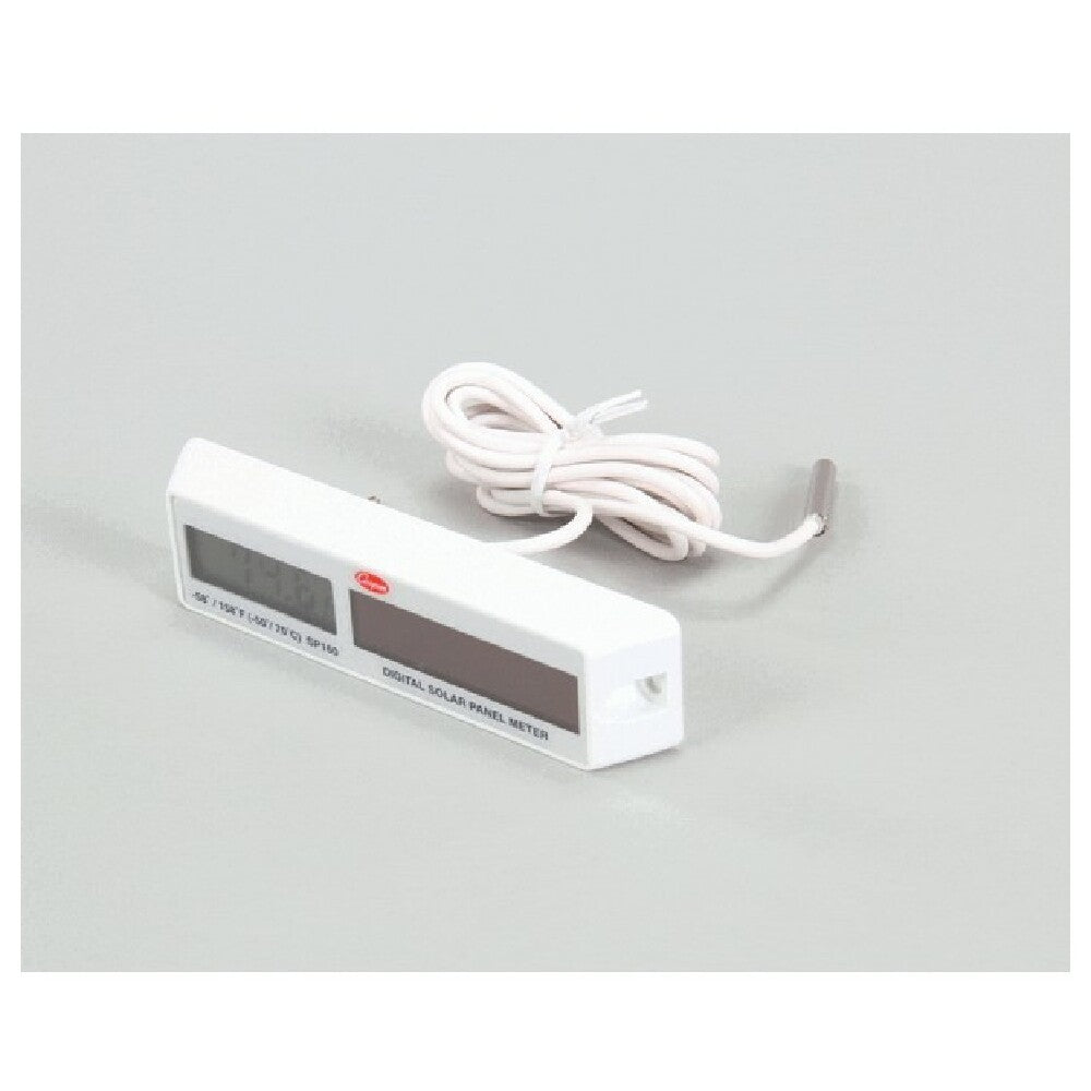 Atkins SP160-01-8 Panel Thermometer White Rectangular Sola