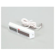 Atkins SP160-01-8 Panel Thermometer White Rectangular Sola