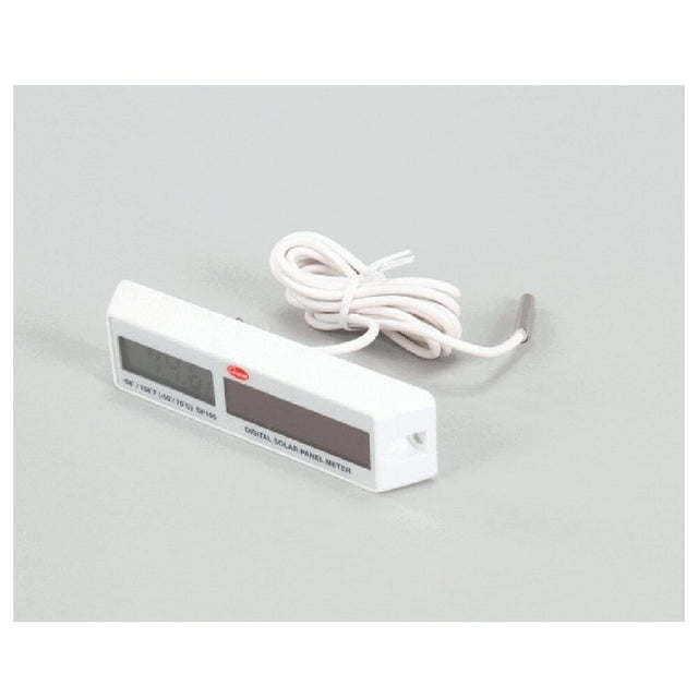 Atkins SP160-01-8 Panel Thermometer White Rectangular Sola