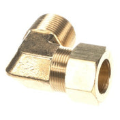 CROWN STEAM 9659-4 Brass Comp. 90 Elbow 3/4" T X 3/4" Mpt