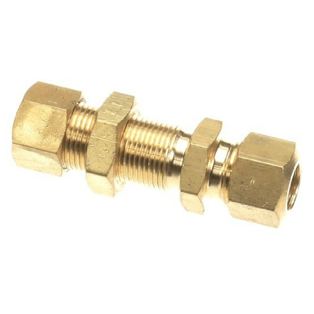 CROWN STEAM 9739-2 Brass Bulkhead Union 3/8 T