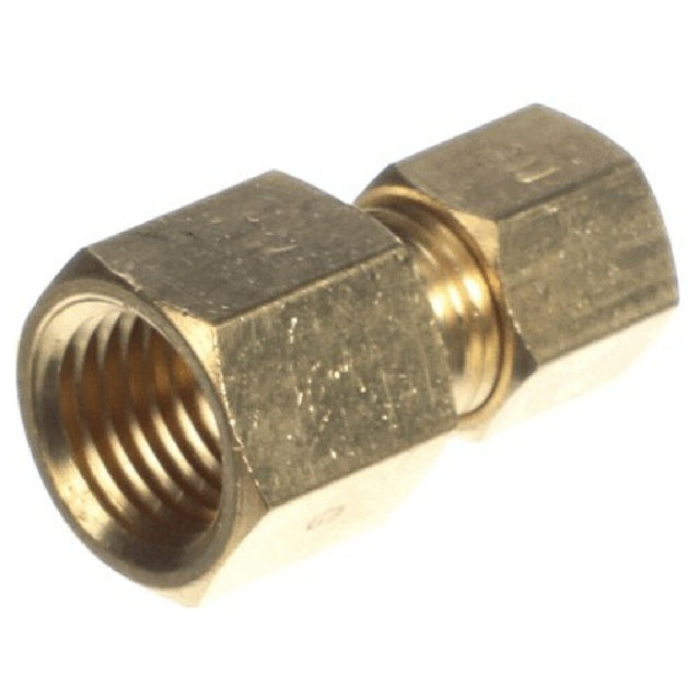 CROWN STEAM 9814-2 Brass Comp. Conn 1/4" T X 1/4" Fpt
