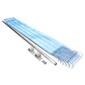 Curtron Products M108-PR-4080 Complete Strip Door W/hardware