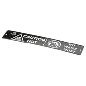 Duke 175636 Label Caution Hot 3/4"hi