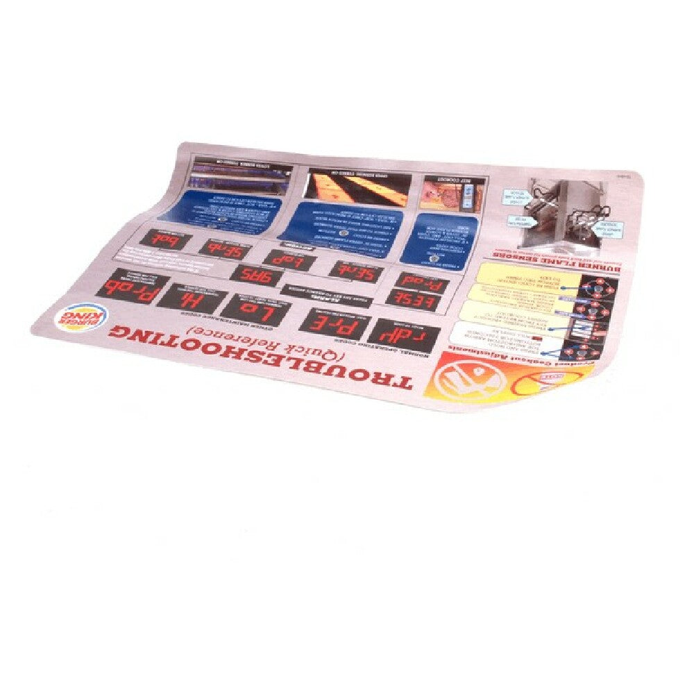 Duke 175779 Label Troubleshooting Chart Do