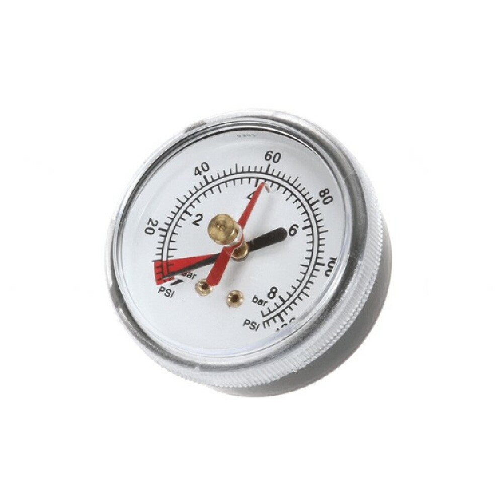 Everpure EV306818 Back Mnt Brass Gauge 0 125 Psi