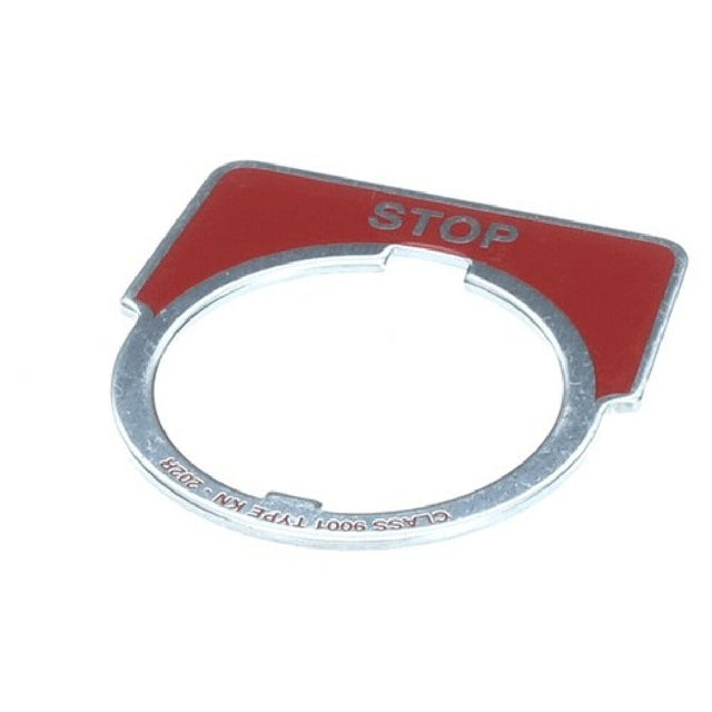 Falcon A31-306 Stop Nameplate