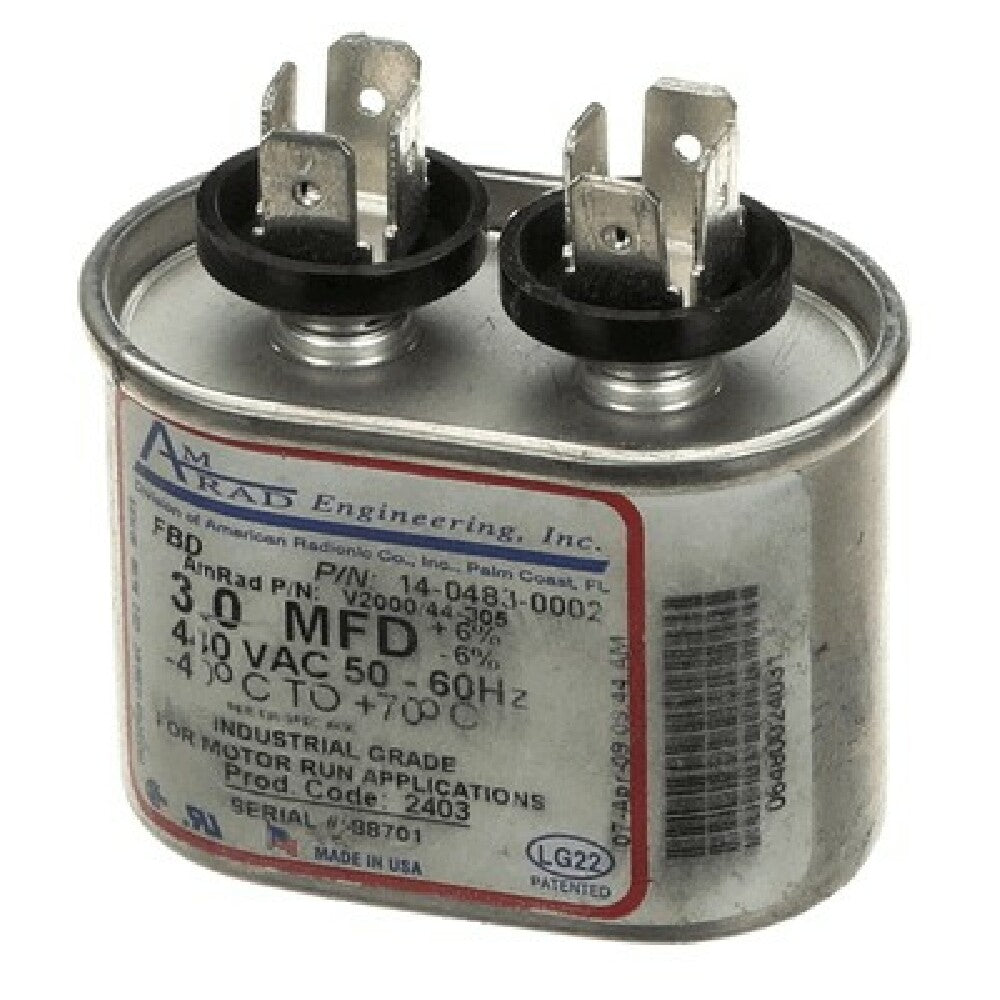 Frozen Beverage Dispensers 14-0483-0002 Capacitor 3mf 440v Fan Run