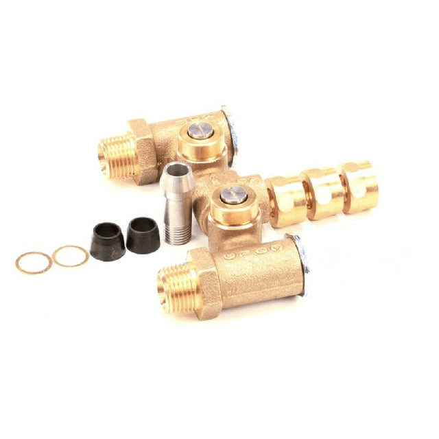 Fisher Manufacturing 2970-3 Valve Temp 1/2tp Brs