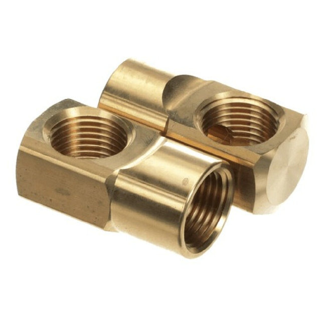 Fisher Manufacturing 64211 Close Elbow 1/2f Brs 2ea