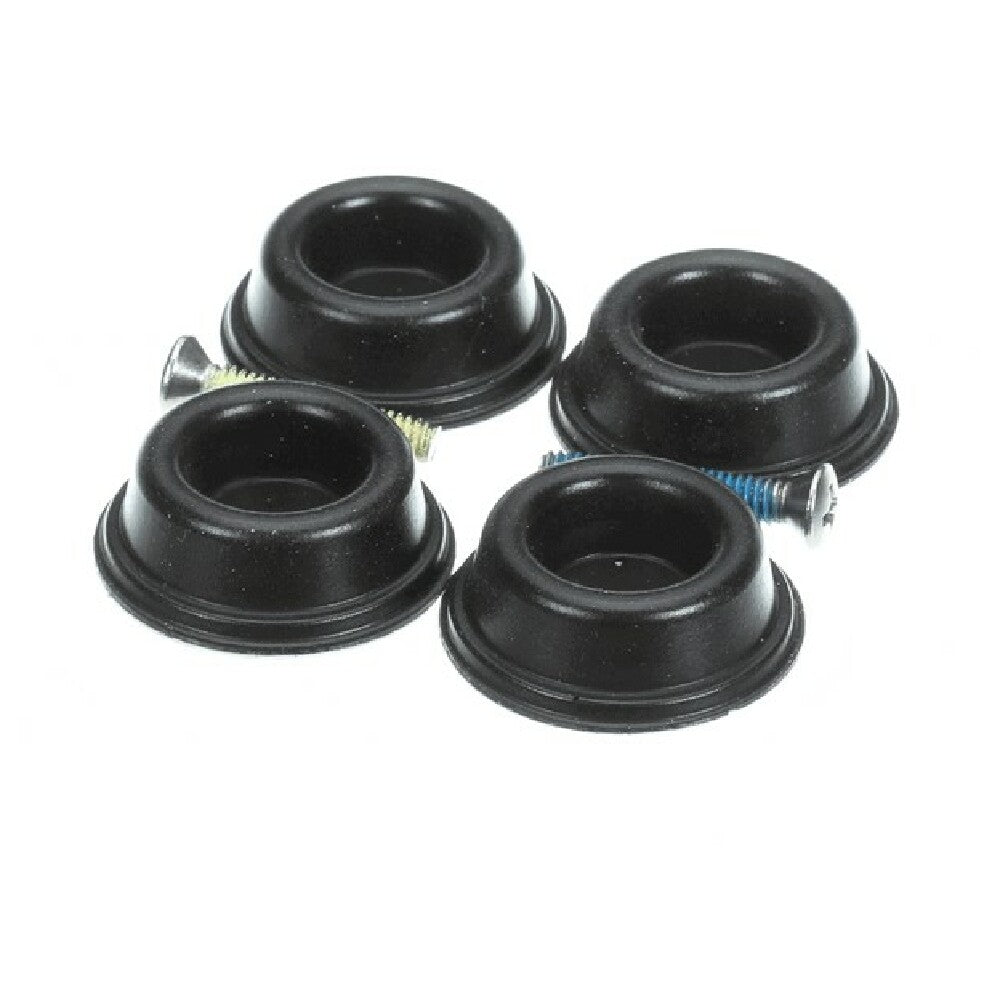 Frank Door Company 7099-04-4 Black Bumper 4 Pack