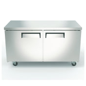 Hubert 184986 - Kratos Undercounter Refrigerator, 60.25"W, 15 Cu.ft. Interior Capacity