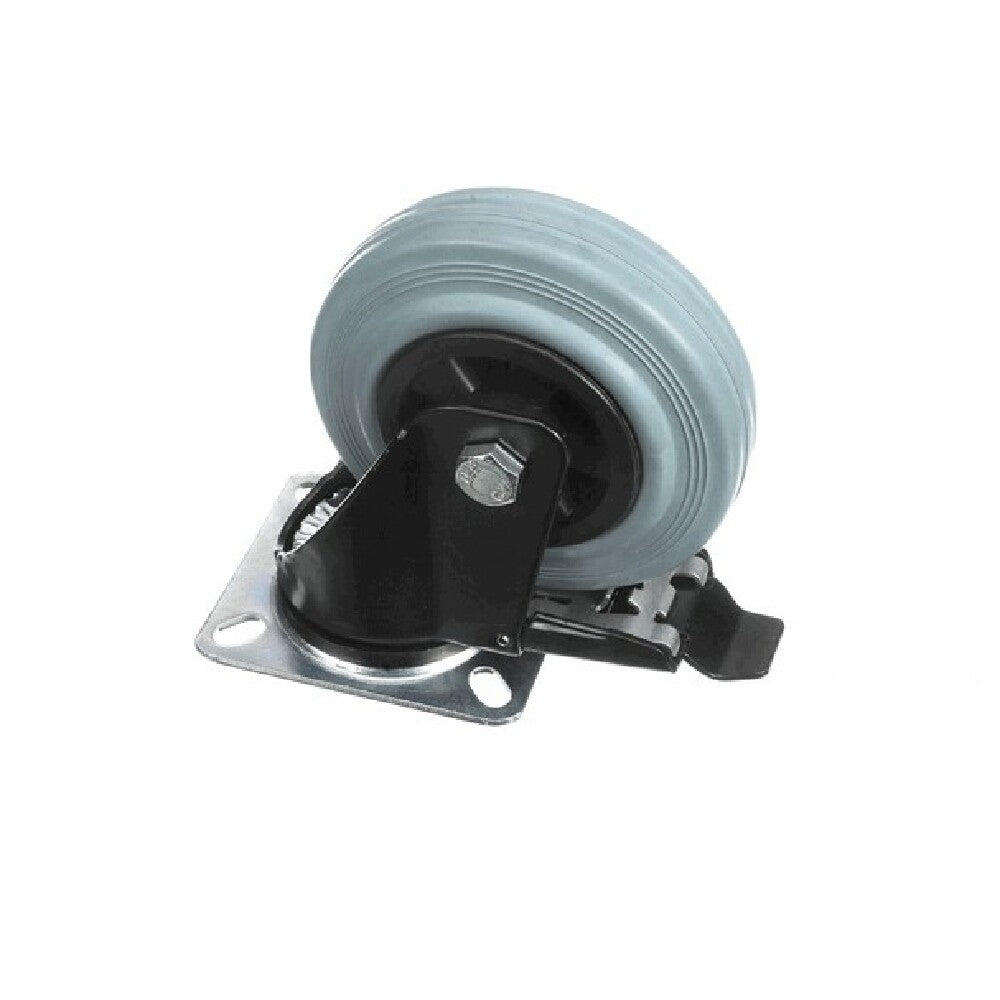 Fri-Jado 9040497 Swivel Caster With Brake Black Fork Tire