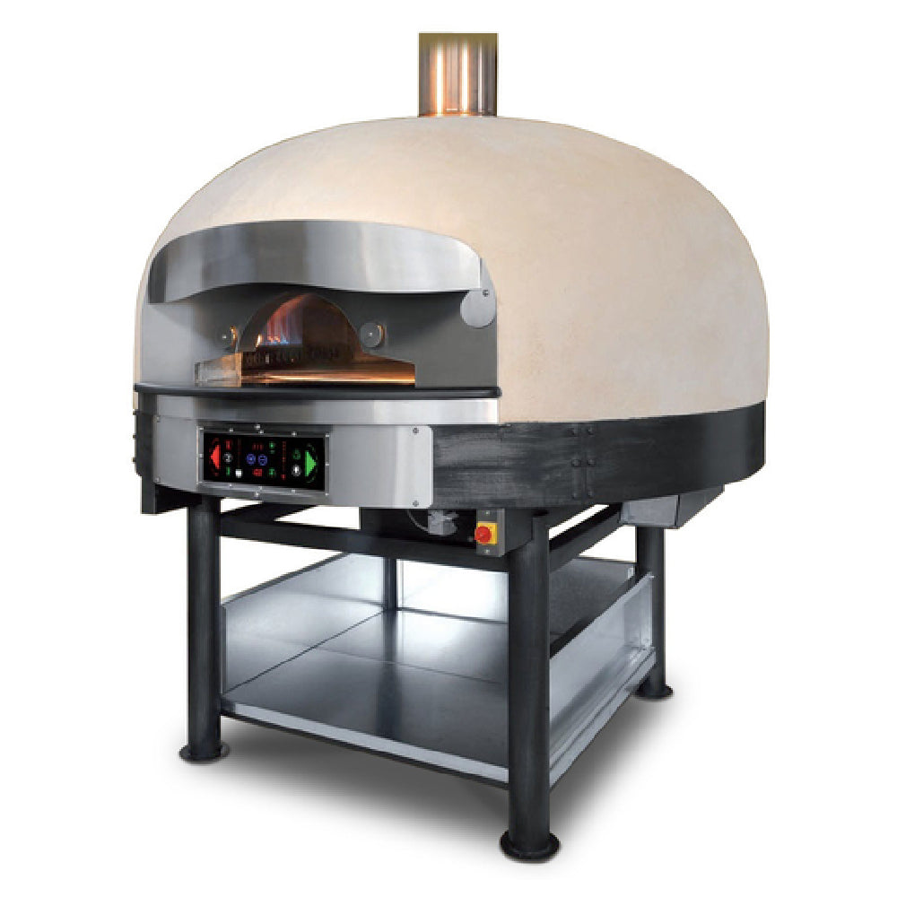 Rosito Bisani FGR110-CB Morello Forni Rotary Pizza Oven Gas 43" Inside Cooking Diameter