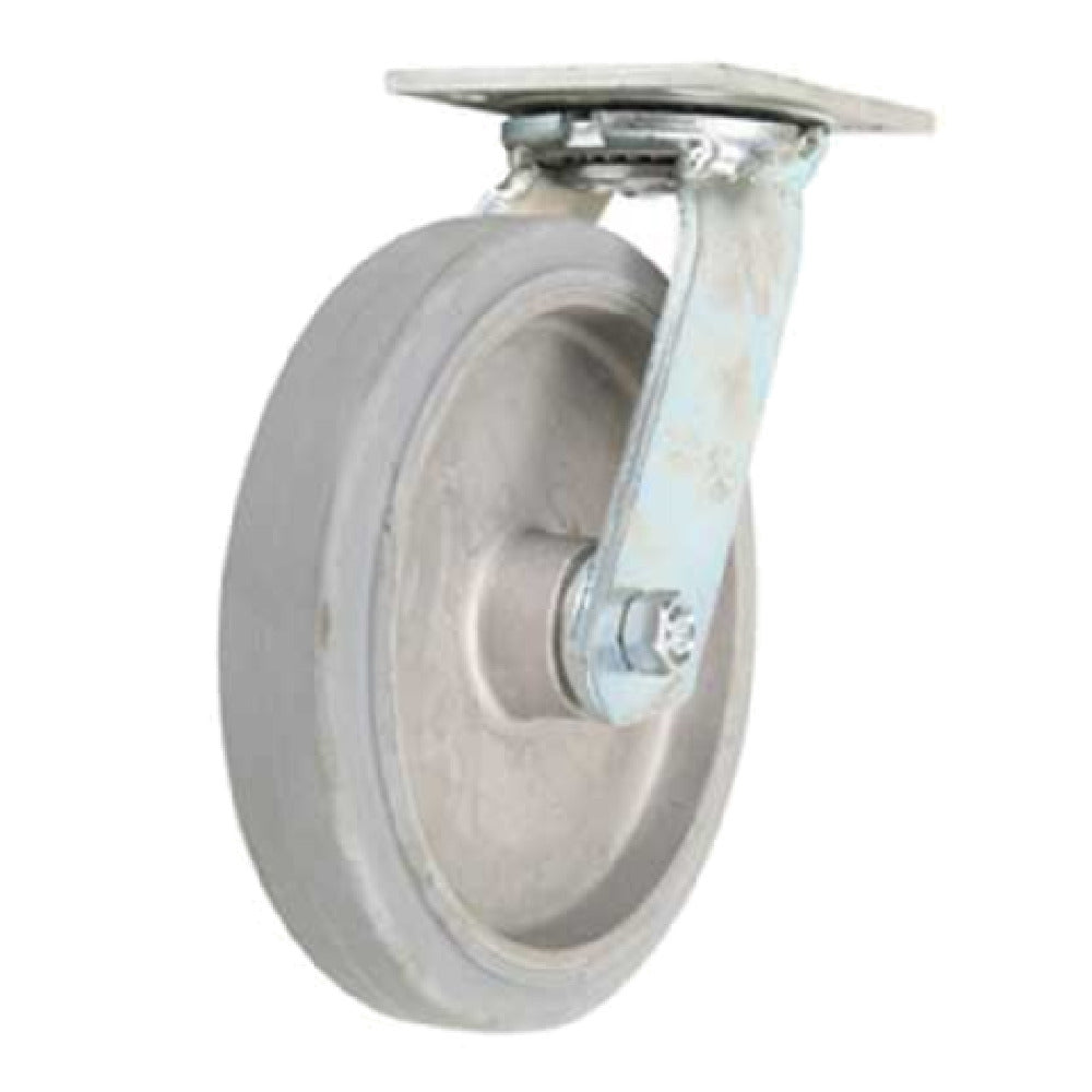 Forbes Industries 1639-S 8" MOR Grey Wheel (cast Aluminum Hub) & Swivel Caster