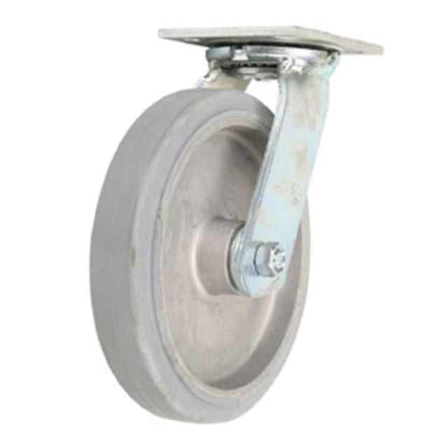 Forbes Industries 1639-S 8" MOR Grey Wheel (cast Aluminum Hub) & Swivel Caster