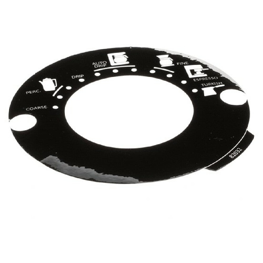 Grindmaster 82032 Decal Grnd Sel 875 Blk