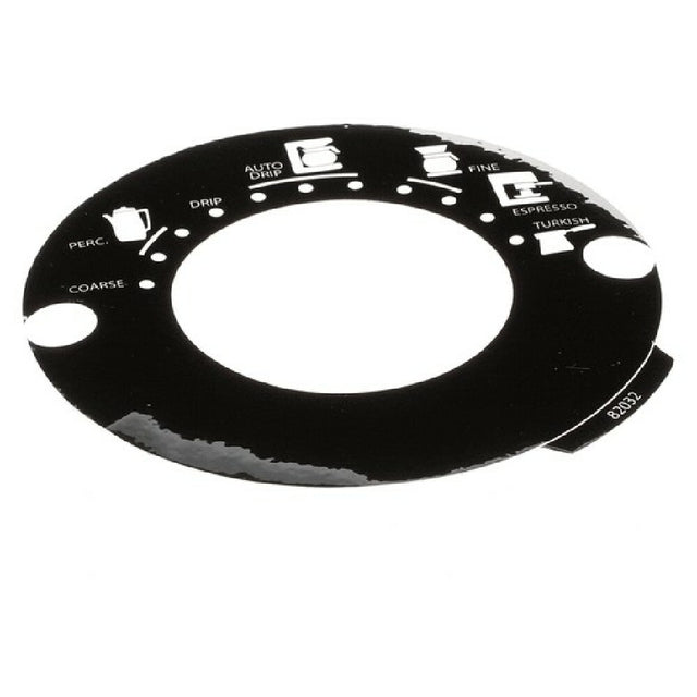 Grindmaster 82032 Decal Grnd Sel 875 Blk