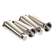 Grindmaster W0890220 Leg Kit Set Of 4 Adj Chrm Plt