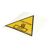 Henny Penny 83370-2 Label Caution Hot Ul Mylar