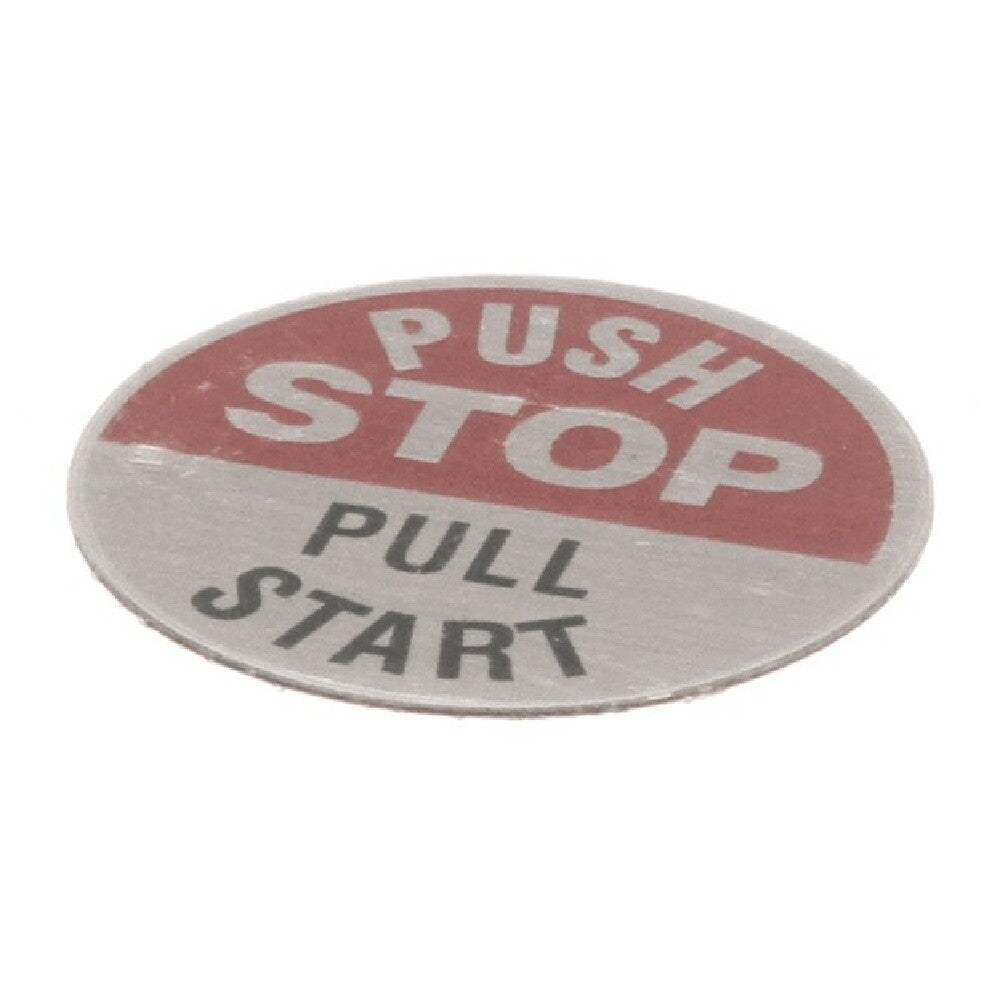 GE/Hobart 00-291475 Label