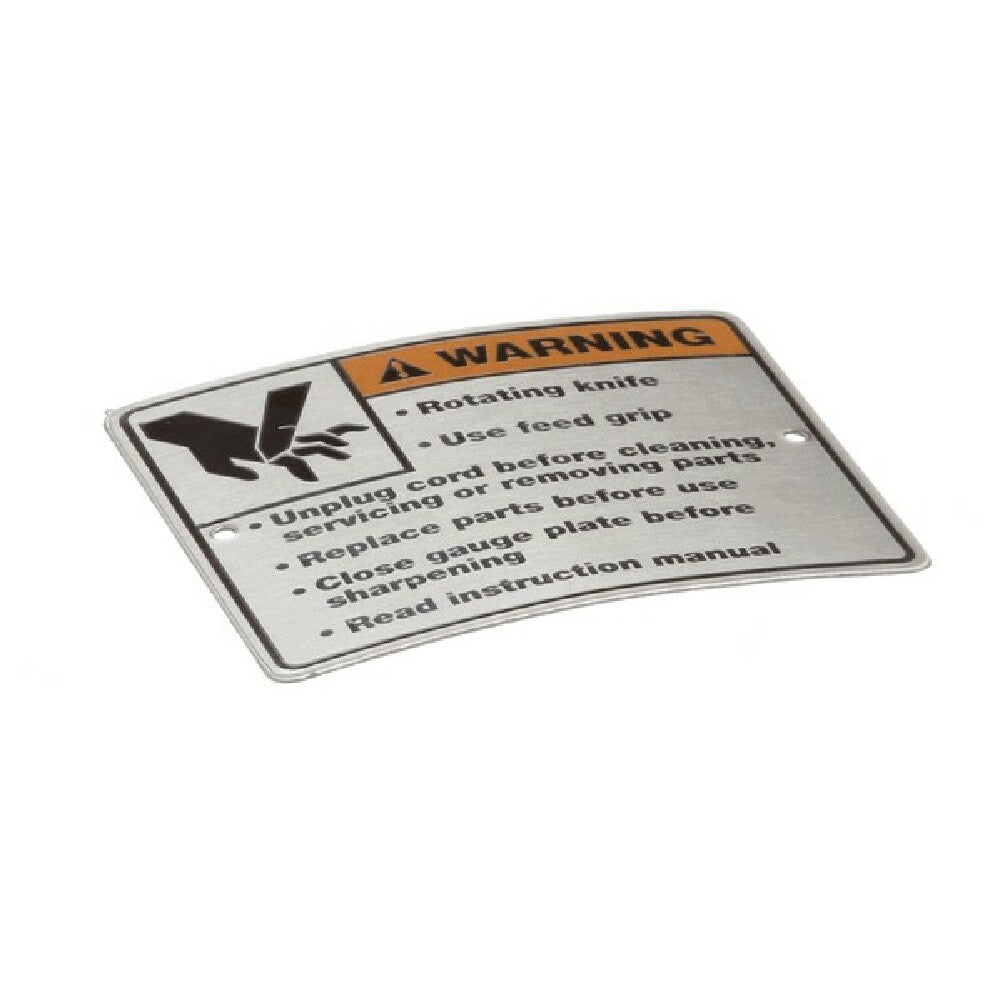 Hobart 00-438131-054-2 Label Warning