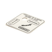 Hobart 00-478274 Label Auto/man (domestic)