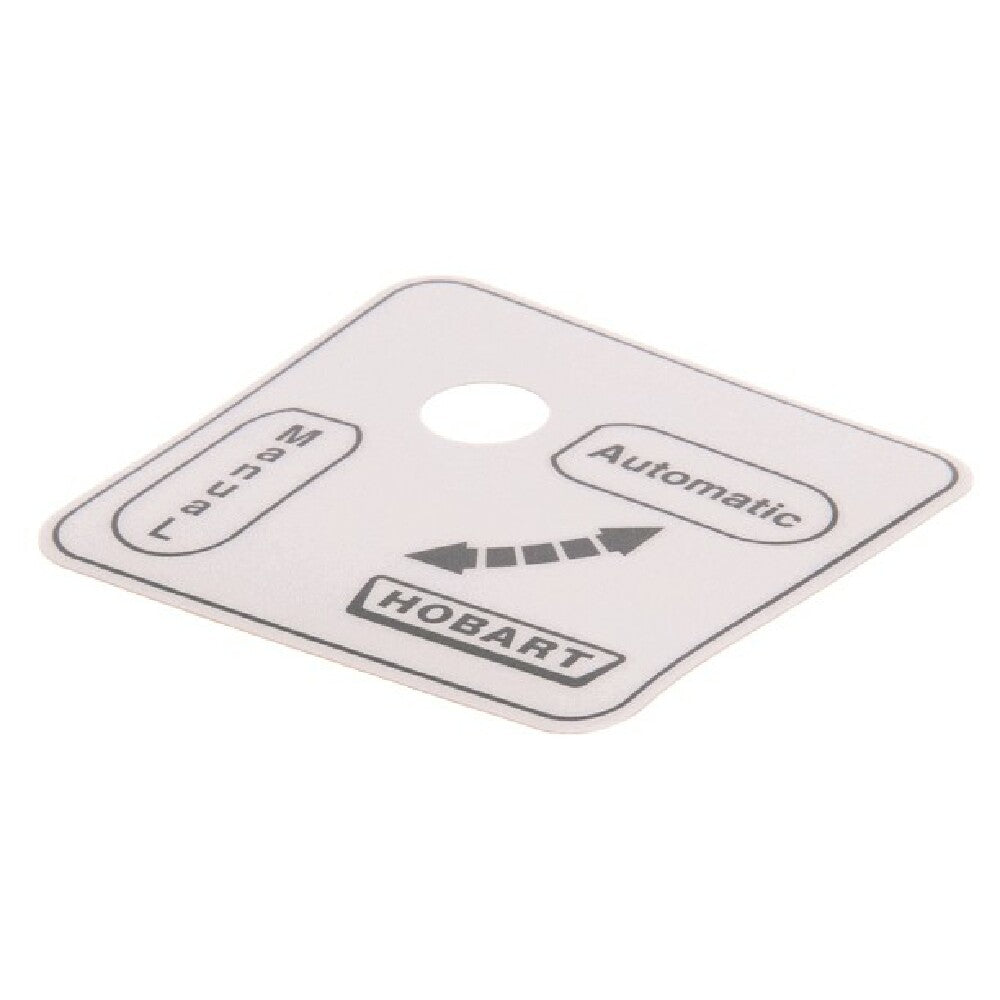 GE/Hobart 00-479288 Label Auto/man (domestic)