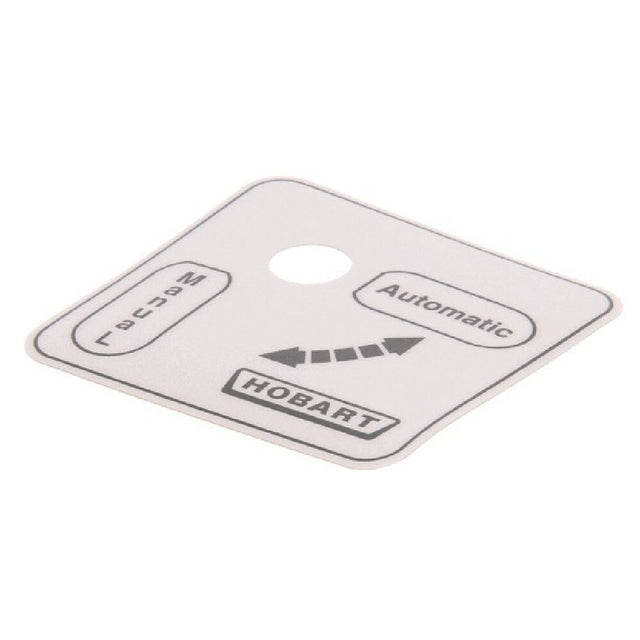 GE/Hobart 00-479288 Label Auto/man (domestic)