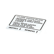 Hobart 00-914681 Label Instruction