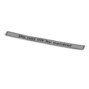 GE/Hobart 00-916957-00050 Label Slicer Lifting Message