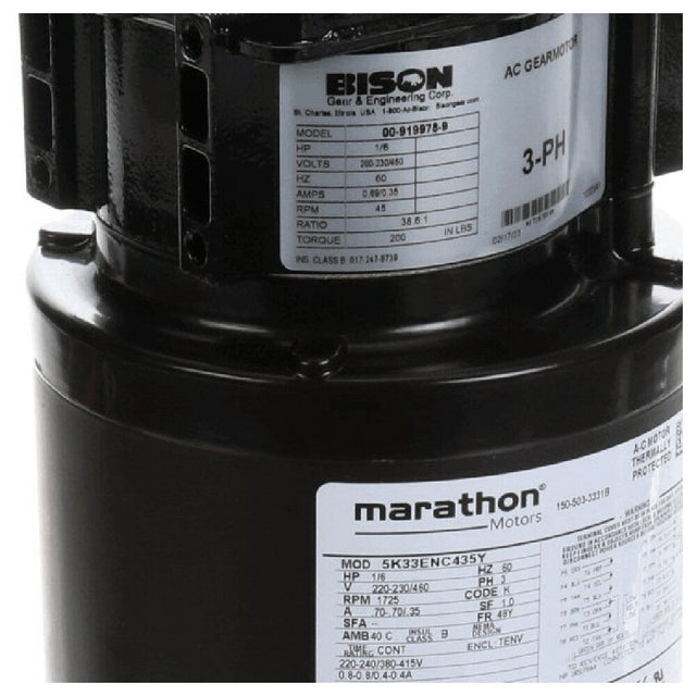 Hobart 00-919978-00009 Motor Drive Conv 200 230/60/3