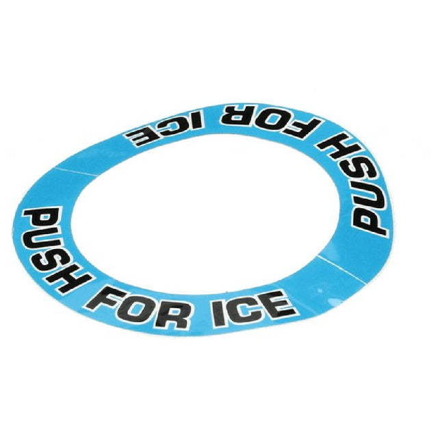 Hoshizaki 4A2472-01 Label Push