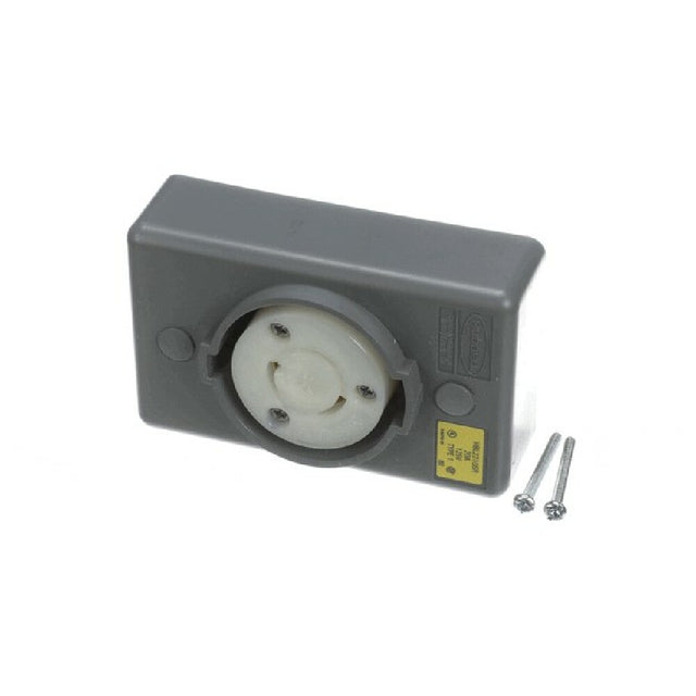 Hubbell 2310SR Receptacle With Safety Shroud