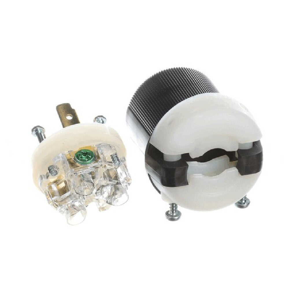 Hubbell 2P 2p 3w 125v 20a Plug
