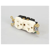 Hubbell 5352AI Duplex Rcpt Ivory 20a 125v