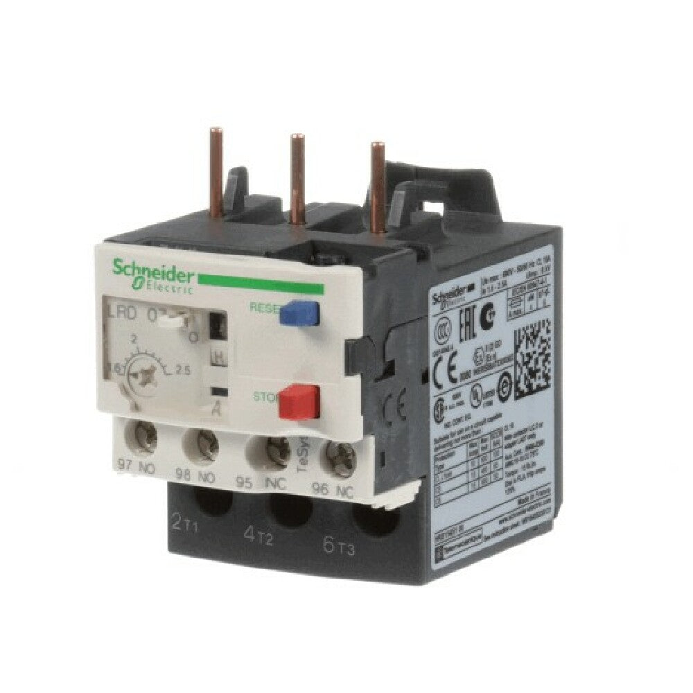 Insinger DE2-52 Overload Relay 1.6 2.5a