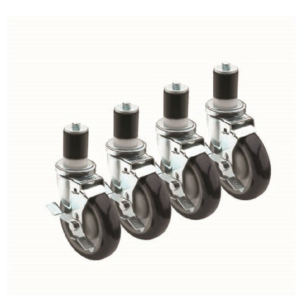 Krowne 28-129S 1 5/8 Stem Caster With 5 Wheel (set Of 4