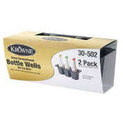 Krowne 30-502 2 Pack 3 Compartment Bottle Wells For Ic